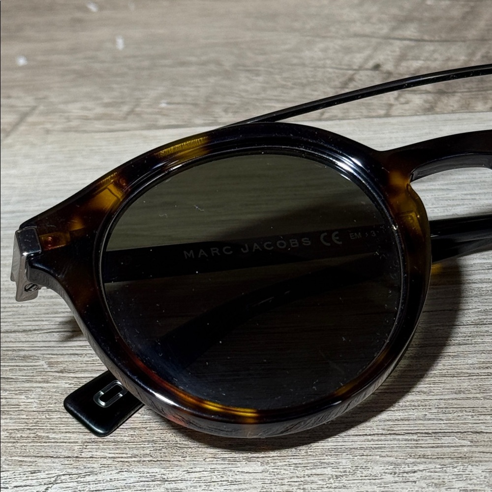 Marc Jacobs Tortoise Sunglasses 173/S Dark Havana - Picture 12 of 14